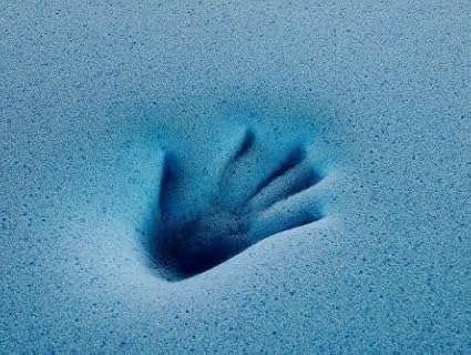 Dogbed4less Waterproof Orthopedic Cooling Memory Dog Bed for Large and Extra Large Dogs, Suede Gray Color, Jumbo 55X47X4 Inches