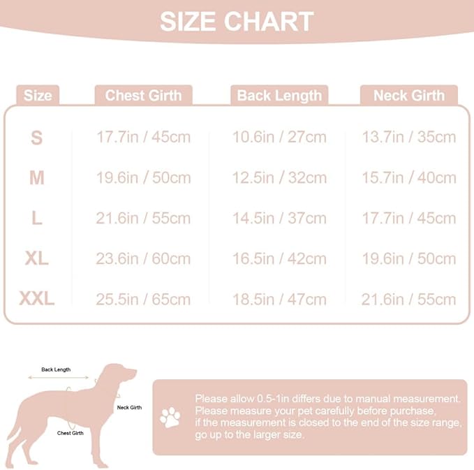 PINA Dog Winter Coat with Faux Fur Hood, Windproof and Warm, Suitable for Small to Large Dogs, Pink, XL