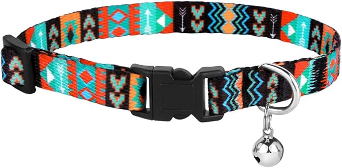 CollarDirect Cat Collar Breakaway with Removable Bell Set of 2 PCS