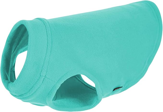 Gooby Stretch Fleece Vest Dog Sweater - Mint, Small - Warm Pullover Super Stretchy Fleece Dog Jacket for Small to Large Dogs