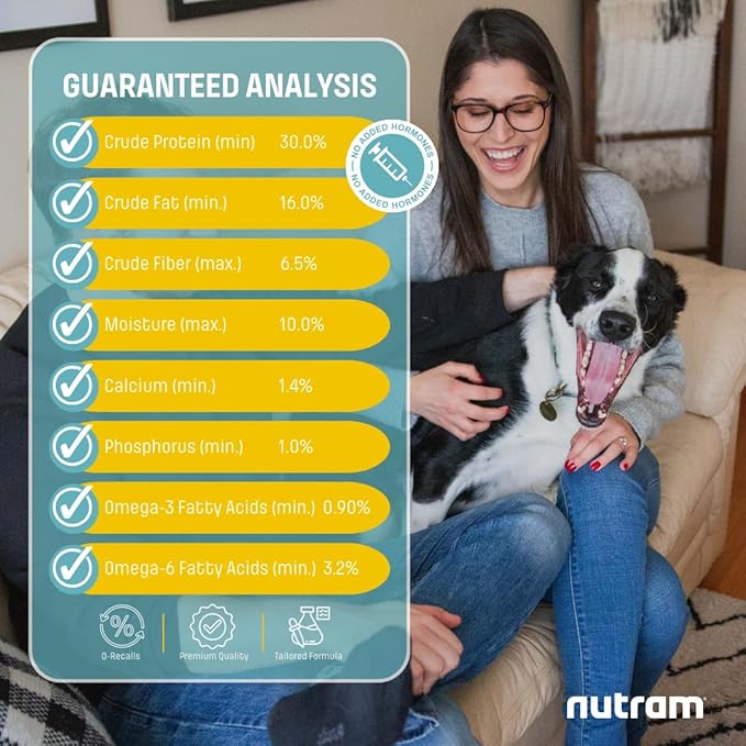T26 Grain-Free Lamb & Lentils Dry Dog Food | High Protein, Chicken-Free Kibble with Pumpkin, Flaxseed & Salmon Oil | Easily Digestible, Allergy-Friendly for Puppies, Adults & Seniors (4.4 LBS)