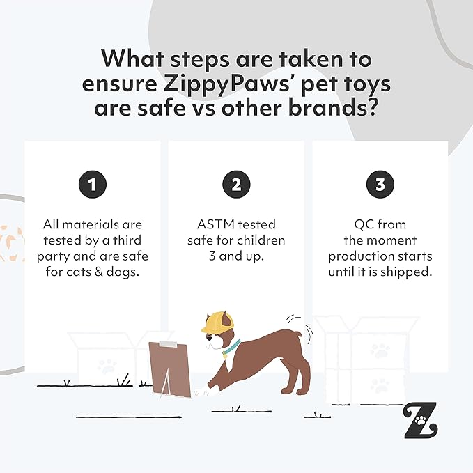 ZippyPaws Squeakie Crawler- No Stuffing Dog Toy to Keep Them Busy, for Small, Medium, & Large Dogs, Squeaky Pet Toy for Boredom, Unstuffed Chew Toy, Soft Plush Puppy Products, Toby The Tree Frog- 11"