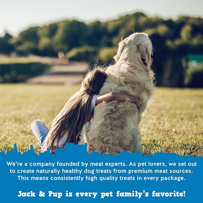 Jack&Pup 12" Rib Bones for Dogs, All Natural Dog Beef Bones, Single Ingredient Bone Marrow, Real Bone for Dogs (6 Pack)