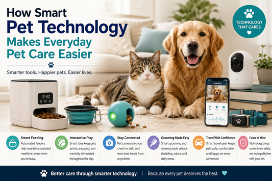 How Smart Pet Technology Makes Everyday Pet Care Easier