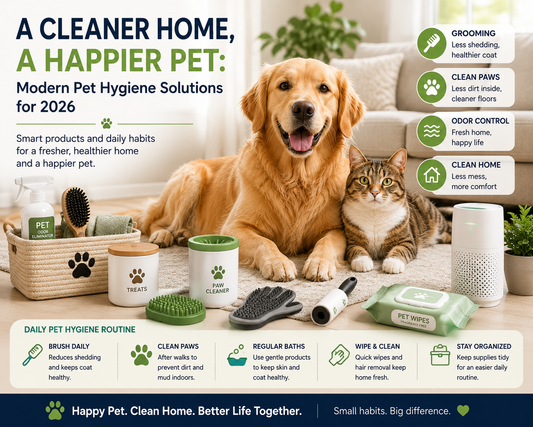 A Cleaner Home, A Happier Pet: Modern Pet Hygiene Solutions for 2026