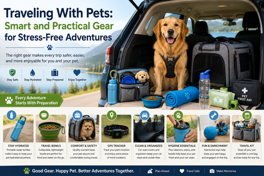 Traveling With Pets: Smart and Practical Gear for Stress-Free Adventures