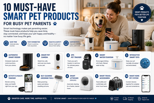 10 Must-Have Smart Pet Products for Busy Pet Parents
