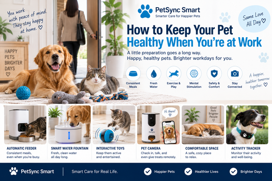 How to Keep Your Pet Healthy When You're at Work