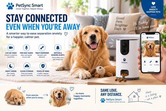 How Smart Pet Cameras Reduce Separation Anxiety