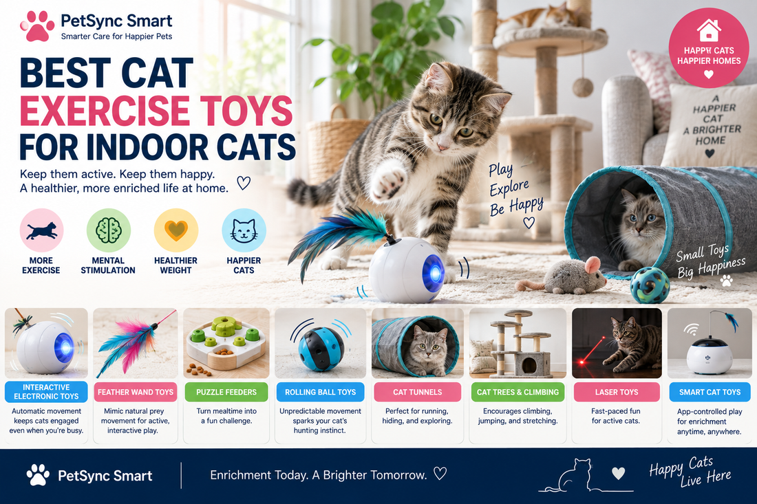 Best Cat Exercise Toys for Indoor Cats