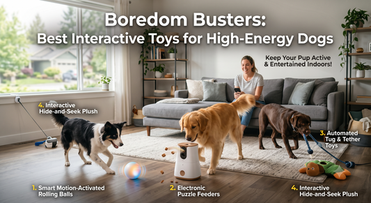 Boredom Busters: Best Interactive Toys for High-Energy Dogs