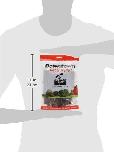 Downtown Pet Supply Bully Sticks for Dogs - Natural 6 Inch Beef Chews, Odor-Free & Rawhide-Free, Long Lasting Dog Treats for Aggressive Chewers - Healthy, Safe & Delicious Chews Dogs Love (18 Pack)