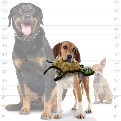 TUFFY -World's Tuffest Soft Dog Toy -Ocean Creature Octopus -Squeakers - Multiple Layers. Made Durable, Strong & Tough. Interactive Play (Tug, Toss & Fetch). Machine Washable & Floats. (Combo Pack)