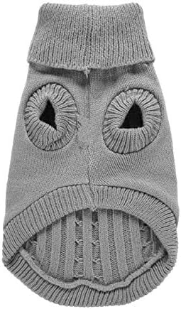 Dog Sweater - Warm Winter Classic Turtleneck Pet Clothes Coat for Puppies, Cats - Cute Christmas Sweaters for Girls Boys, XL