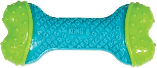 KONG CoreStrength Bone - Dog Dental Chew Toy - Durable, Multi-Layered Dog Toy for Enrichment Play & Dental Care - with Textured Body for Teeth Cleaning - for Medium/Large Dogs