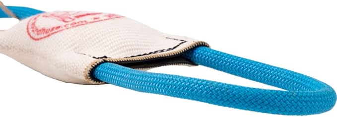 Rock-N-Rescue Hound Hose Firehose Dog Toy - Interactive Training Tug Rope from Durable Recycled Fire Hose. Indoor Outdoor Fetch Toy, Large with Rescue Rope Handles