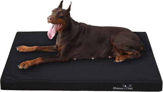 KHONSU PET Outdoor Waterproof Dog Bed Durable Tough Bed - Not Chew Proof (100lb Size XXL)