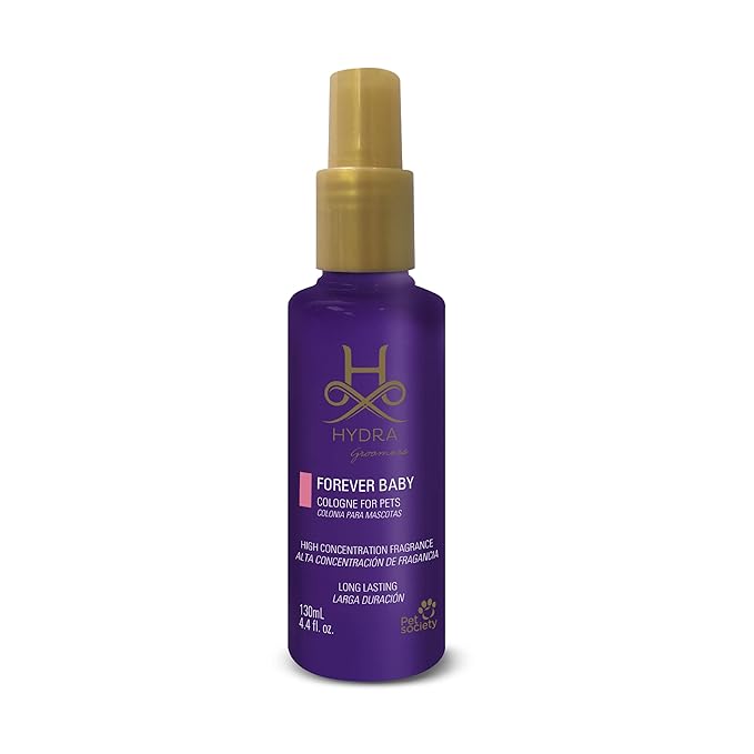Hydra Forever Baby Pet Cologne, Finishing Cologne for Dogs and Cats, Grooming Spray, 4.4 Ounces
