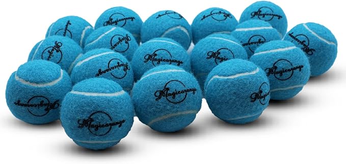 Magicorange Tennis Balls, 60 Pack Advanced Training Tennis Balls Practice Ball, Pet Dog Playing Balls,Good for Beginner Training Ball