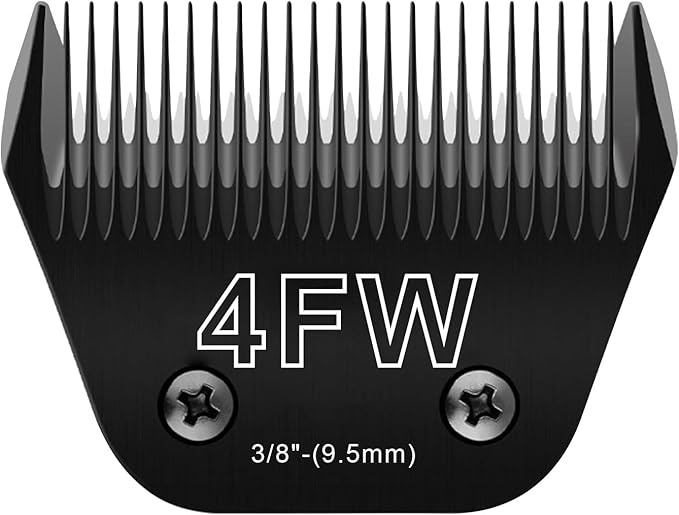 Wide Blade 4FW, Dog Grooming Blade Compatible with Andis,Oster A5,Wahl km10 Clippers, Grooming Wide Blade, A5 Type Blade,for Animal Dog,Cat,Horse (4FW/1PC)