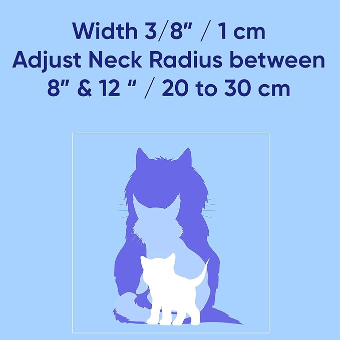 Pawtitas Halloween Cat Collars for Cats Adjustable Collar Glow in The Dark Feature and Safety Breakaway Buckle and Removable Bell to Match Your Halloween Cat's Costume - Black Cat Pattern