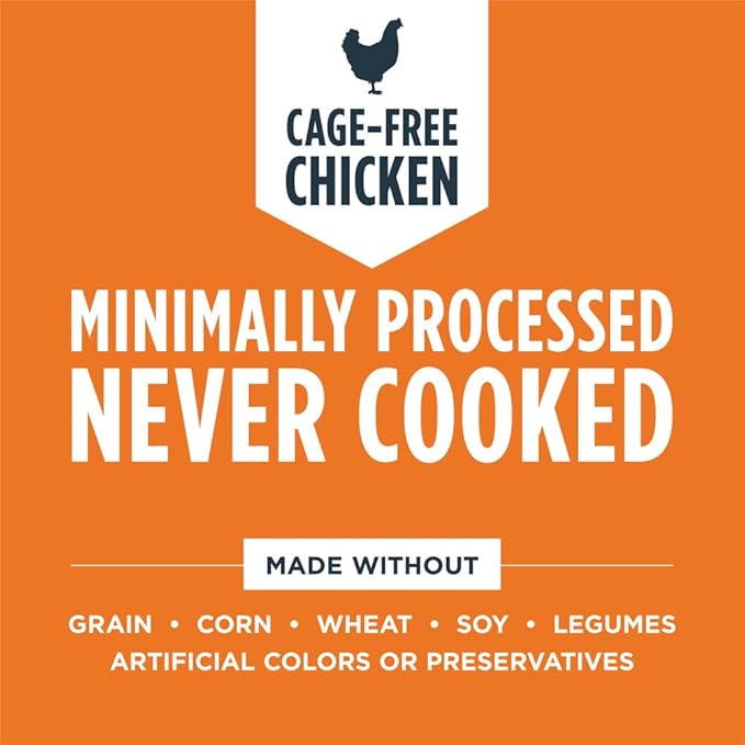 Instinct Freeze Dried Raw Meals, Natural Dry Dog Food, Grain Free - Cage Free Chicken, 45 oz. Bag