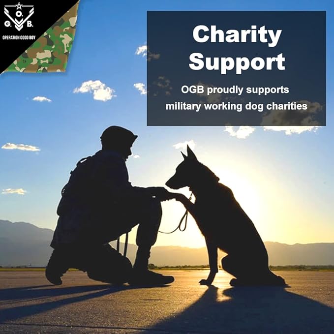 Operation Good Boy Tug Toy for Dogs – Made with Military Intelligence, Durable Interactive Training and Play Toy for All Dogs