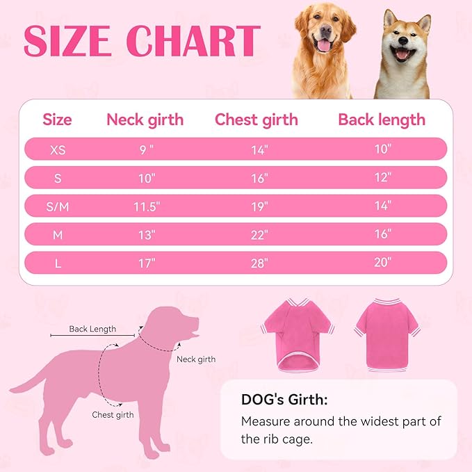 Dog Sweater Brushed Fleece Pet Clothes Baseball Jacket Soft Warm Pet Sweater Dog Sweaters for Small/Medium Dogs Boy Girl(Pink-S/M)