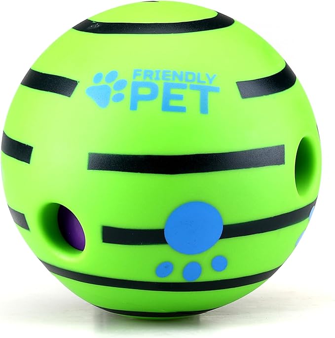 Wobble Giggle Ball and Plush Squeaky Toy Combo (Donkey) (Combo, Goat)