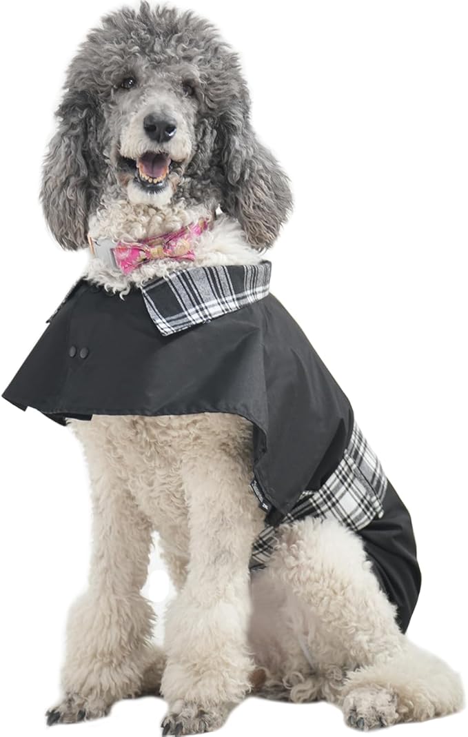 MAMORE Dog Jacket Waterproof Outdoor Vest for Smal Medium Large Dogs, Windproof Adjustable Breathable Lightweight Fashion Casual Dog Clothes (Khaki, XXX-Large)