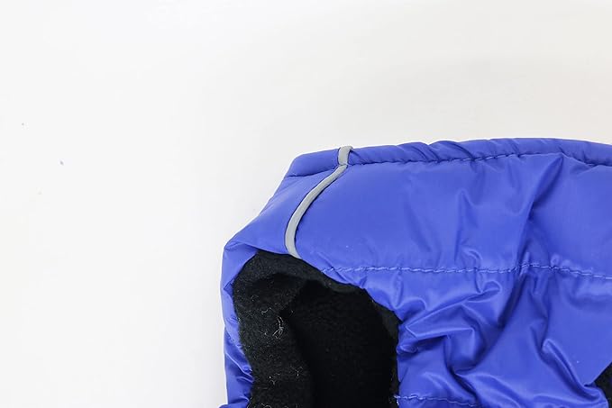 Blue Puppy Winter Jacket - Waterproof Dog Coat for Small Dogs, Cold Weather