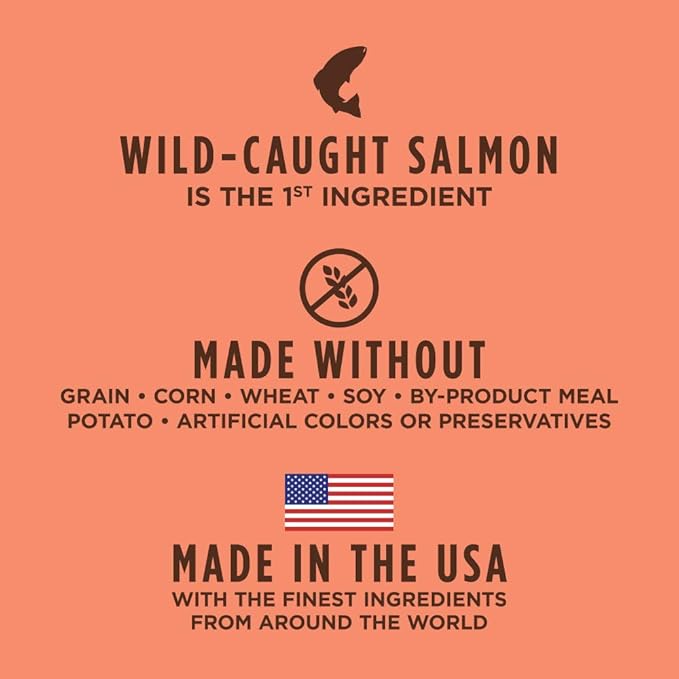 Original Salmon Dry Cat Food, 4.5 lb. Bag