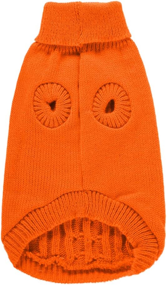 Dog Sweater, Warm Dog Sweaters for Small Dogs Medium Large Dogs, Cute Winter Classic Turtleneck Pet Sweater Cat Sweater Dog Clothes Coat Dog Christmas Sweaters for Girls Boys Dog Puppy Cat