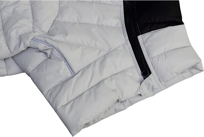 Dog Warm Jacket, 4 Legs Covered, Waterproof Windproof Reflective, Adjustable Outdoor Dog Snow Jacket - Off White XL