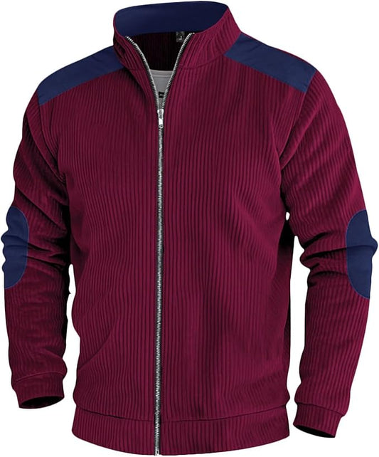 Men's Jacket for Winter Autumn Outdoor Windproof Coat Casual Fashion Zip Up Jacket