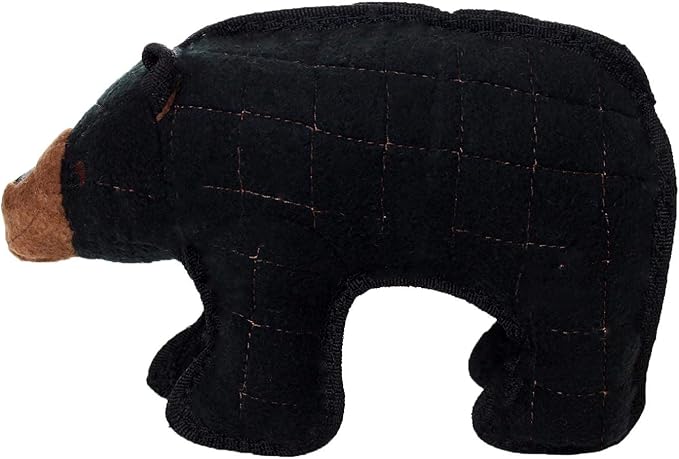 TUFFY -World's Tuffest Soft Dog Toy- Zoo Jr Bear & Jr Pig- Combo Pack- Squeaker -Multiple Layers. Made Durable, Strong & Tough. Interactive Play(Tug, Toss & Fetch).Machine Washable & Floats.