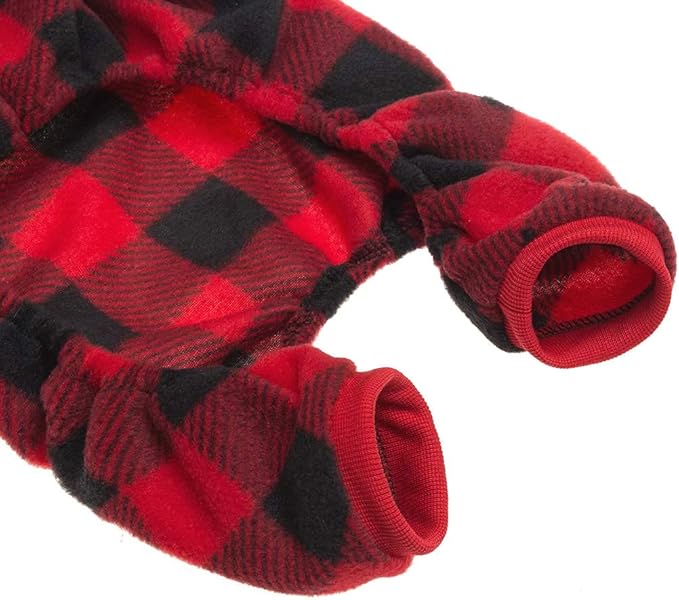 SCENEREAL Dog Pajamas for Large Sized Dogs - Soft Pet Sweater Clothes Pjs, Warm Comfy Puppy Coat Onesie Outfits for L XL XXL Doggie Winter, Holiday Christmas Dog Costume Jammies