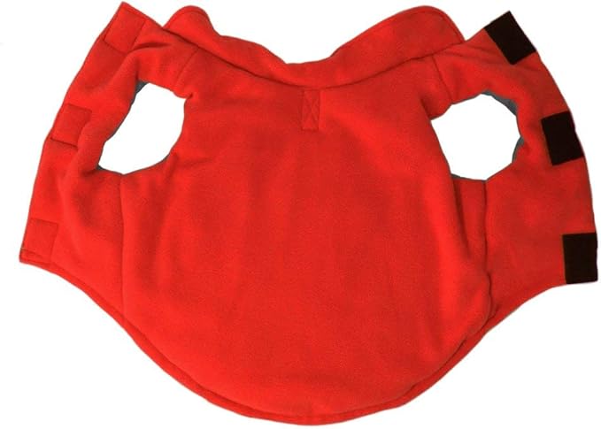 Gooby Sports Vest Dog Jacket - Black, X-Small - Reflective Dog Vest with D Ring Leash Warm Fleece Lined Hook and Loop Closure for Small to Medium Dogs