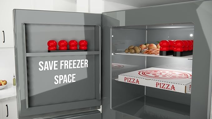 Kong Freezer Holder with Built in Plugs Kong Stand Dog Enrichment (Extra Large (Holds 3))