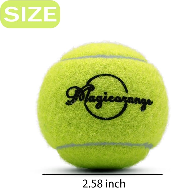 Magicorange Tennis Balls, 30 Pack Advanced Training Tennis Balls Practice Ball, Pet Dog Playing Balls,Good for Beginner Training Ball