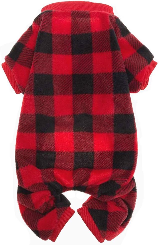 SCENEREAL Dog Pajamas for Small Medium Large Dogs Boys Girls - Soft Pet Sweater Clothes Warm Puppy Onesie Outfits for Doggie Winter Christmas - Dog Jammies Pjs