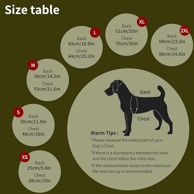 Dog Winter Coat,Warm Jacket Paded Fleece Pet Vest with Built in Harness, Windproof Reflective Cozy Adjustable Snow Pet Coat Clothes with Zipper for Small Medium Large Dogs