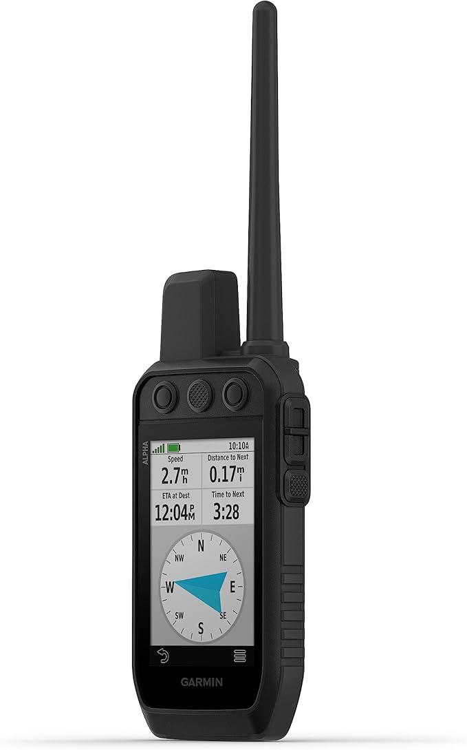 Wearable4U - Garmin Alpha 300 Handheld, Advanced Dog Tracking and Training Handheld, Touchscreen with E-Bank Bundle