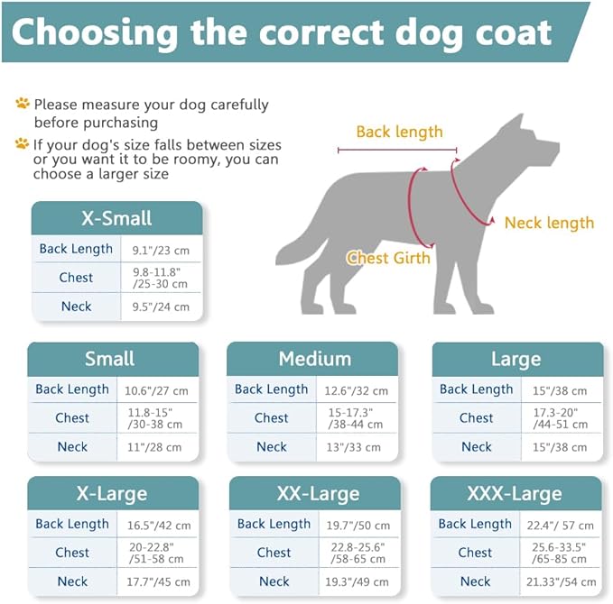 Dog Fleece Hoodie, Windproof Waterproof Dog Coat, Cold Weather Pet Apparel Clothes Vest for Small Medium Large Dog (2XL, Mintgreen)