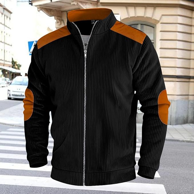 Men's Jacket for Winter Autumn Outdoor Windproof Coat Casual Fashion Zip Up Jacket