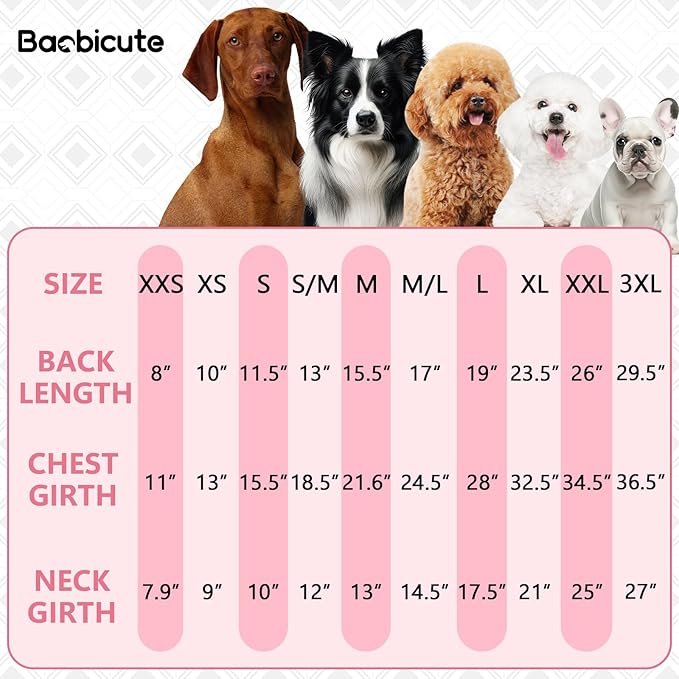 2 Pack Dog Hoodie Sweaters for Small Medium Dogs Warm Dog Clothes for Large Dogs Soft Waffle-Like Laminated Sweatshirt Bulldog (Pink+Purple, S (Back: 11.5",Chest: 15.5", Neck: 10"))