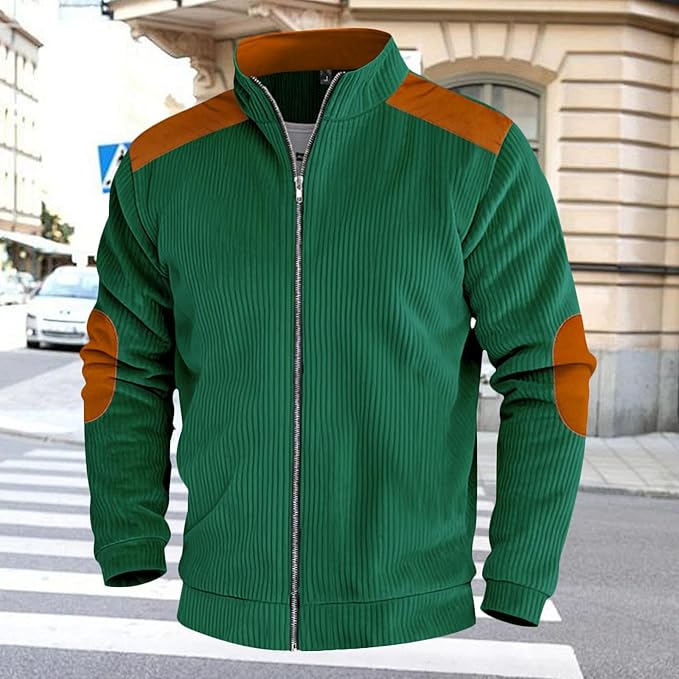 Men's Jacket for Winter Autumn Outdoor Windproof Coat Casual Fashion Zip Up Jacket