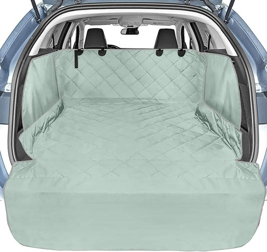Veckle Cargo Liner, SUV Cargo Cover for Dogs with Side Flaps Hammock Water Resistant Nonslip Dog Seat Cover Cargo Area Protector Scratchproof for SUVs Sedans Vans