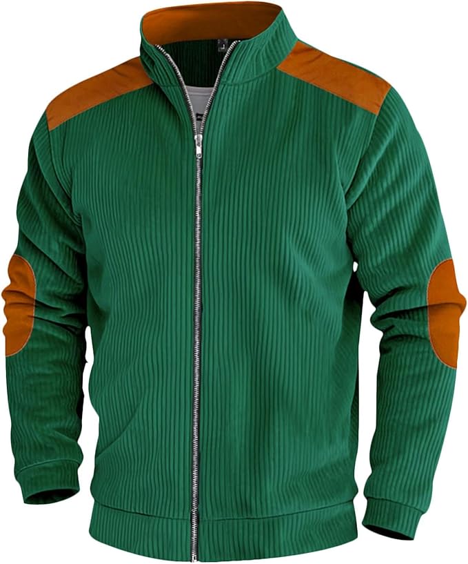 Men's Jacket for Winter Autumn Outdoor Windproof Coat Casual Fashion Zip Up Jacket