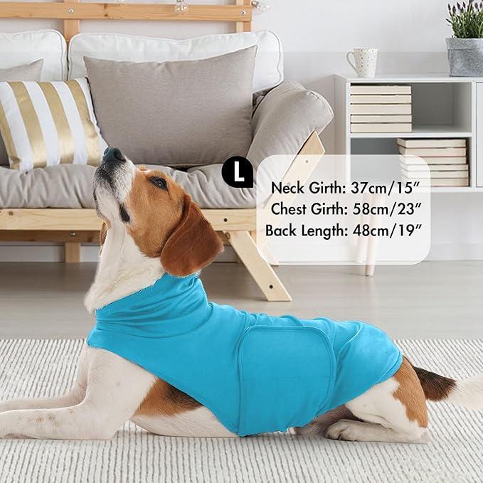 X-Small Vest for Dogs Anxiety,Sleeveless Lightweight Calming Shirt | Adjustable Chest & Hood Neck Wraps for Puppy,Anti-Anxiety Jacket for Chill,Fireworks,Sound(Blue)